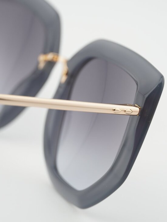 Isabel Marant IM 0149/S 0FT3 GB Sunglasses Grey Geometric Frame, Grey Lenses main image 6